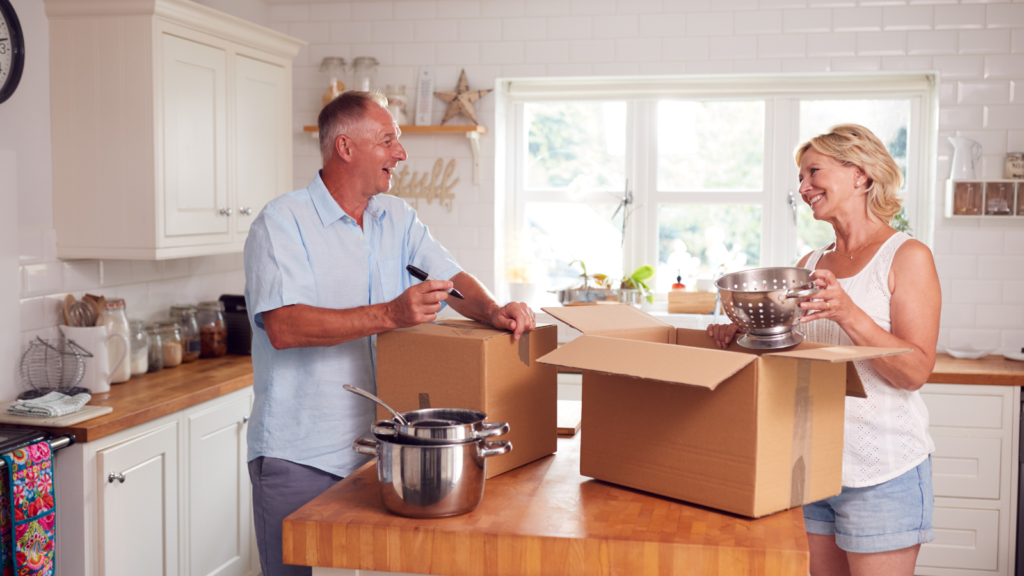 downsizing tips for empty nesters