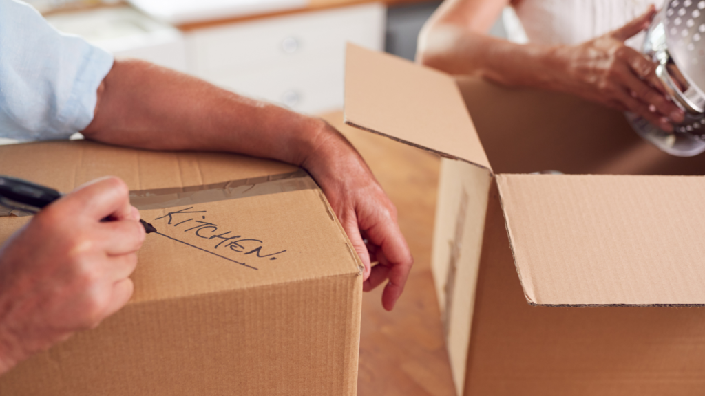 packing and moving tips for empty nesters